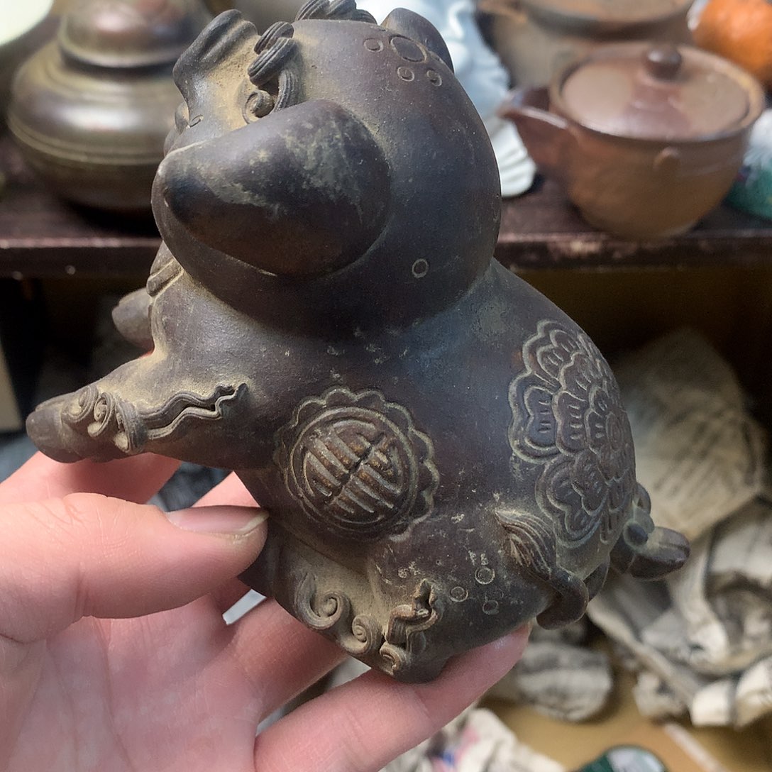 紫砂茶宠工艺美术作品