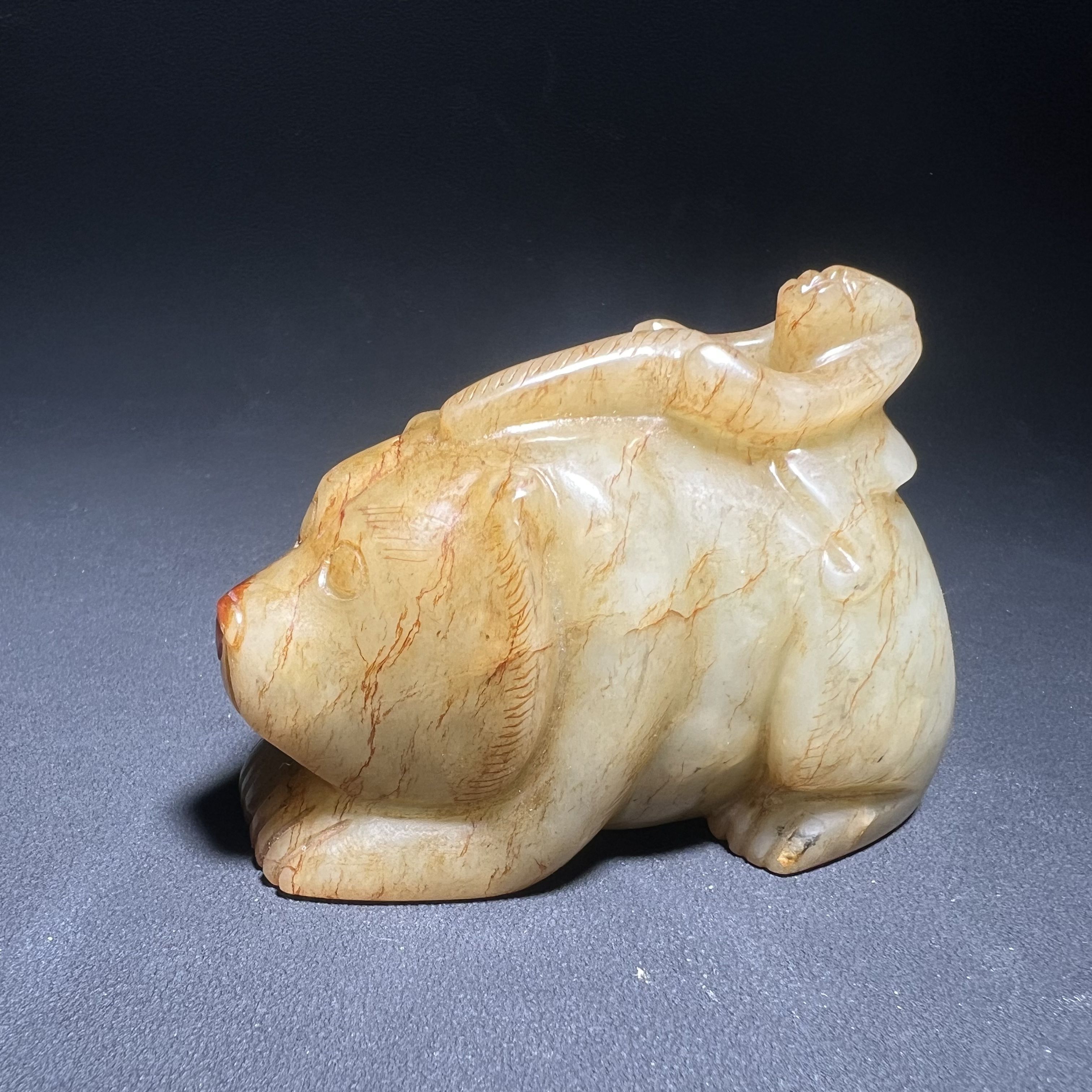 明代羽人驭兽/HDG1398A2/集萃斋