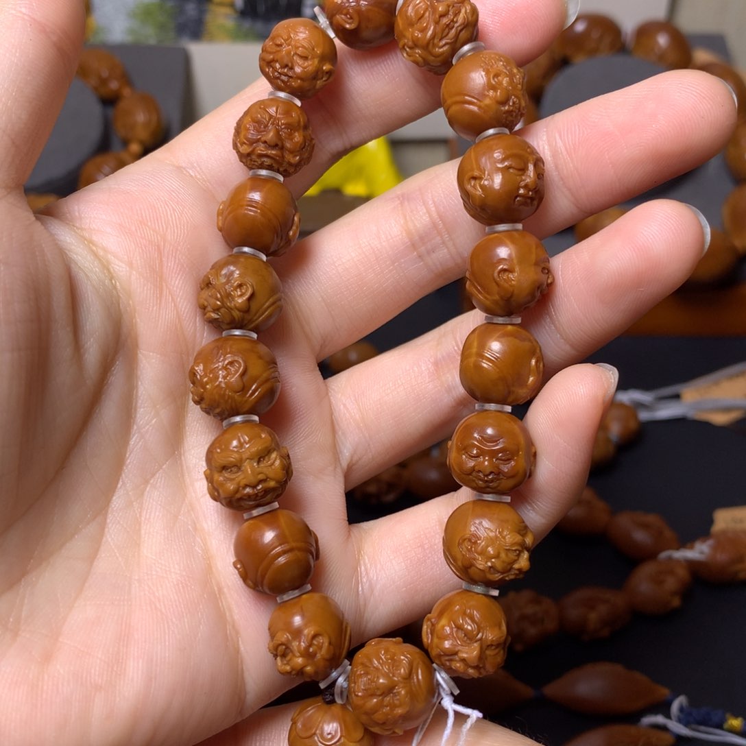 橄榄核手串/手链罗汉头