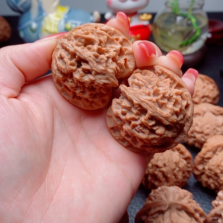 文玩核桃把件苹果园42