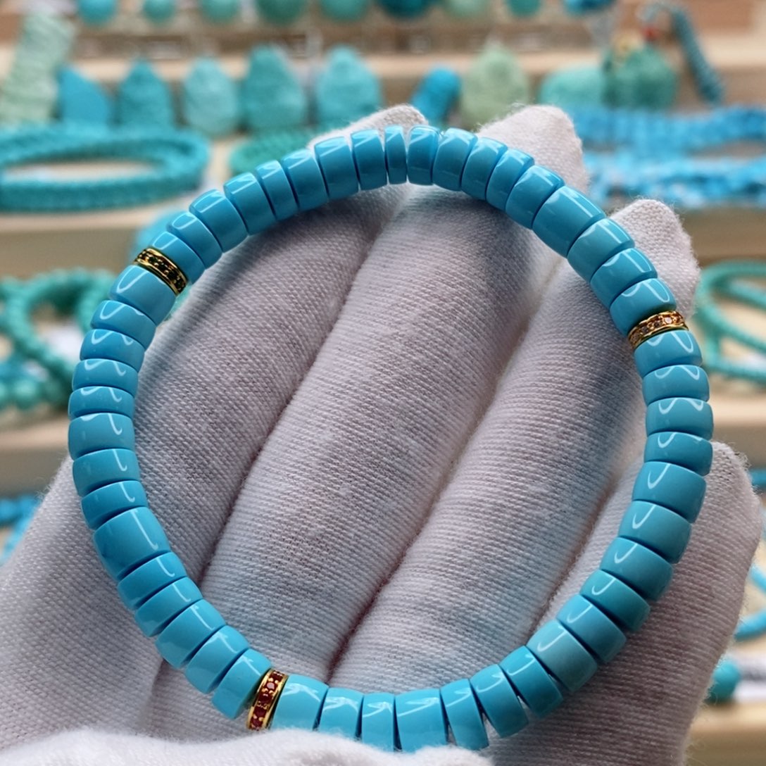 绿松石珠宝奇石未镶嵌