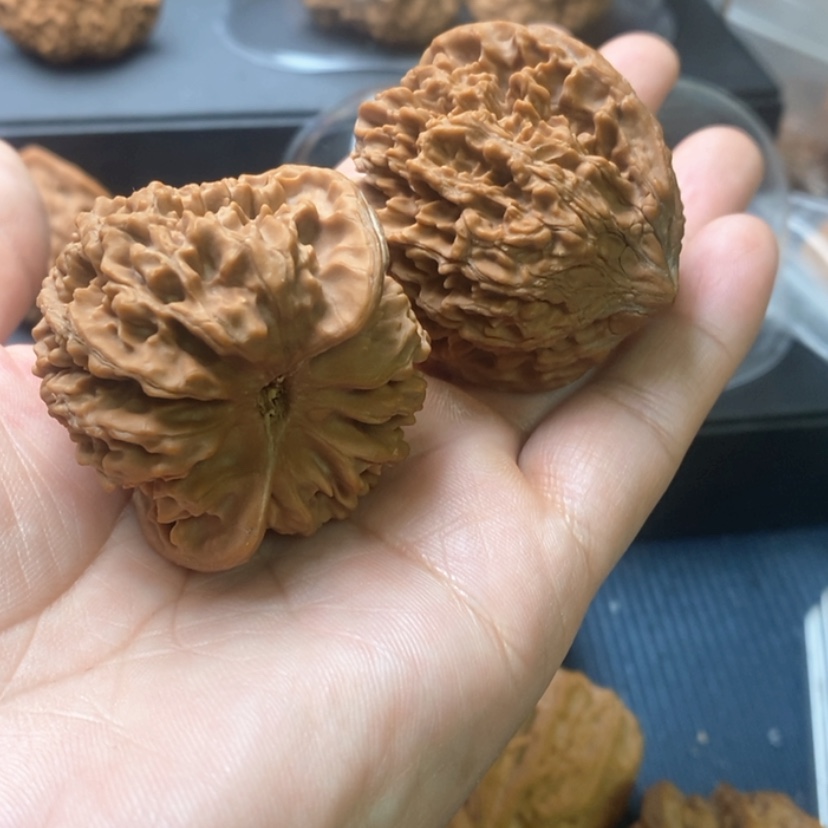 【闪购商品】文玩核桃吊坠2***态43尺满天星