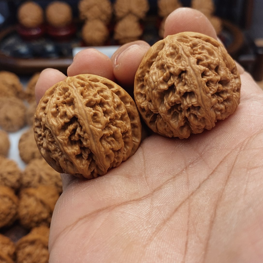 文玩核桃把件@***✨36尺 大粗筋 26