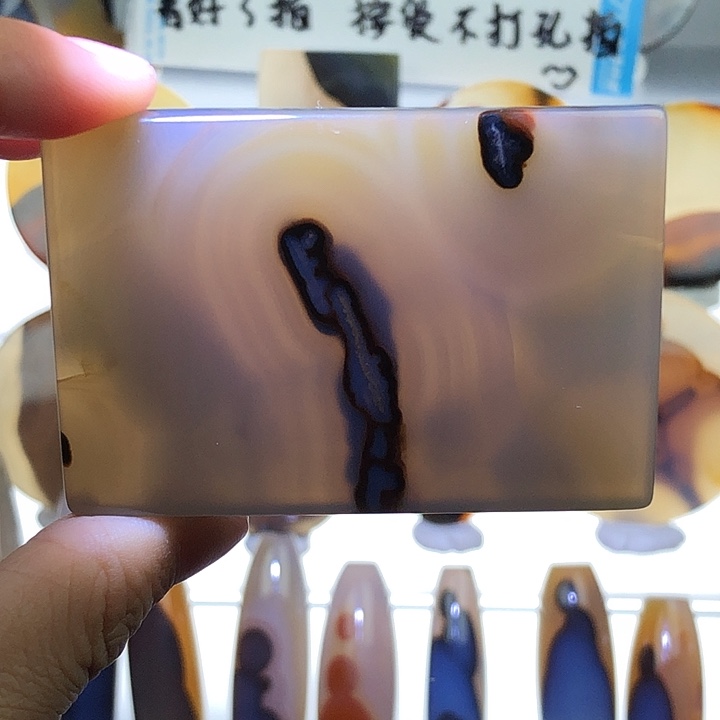 查罗石未镶嵌珠宝半成品50