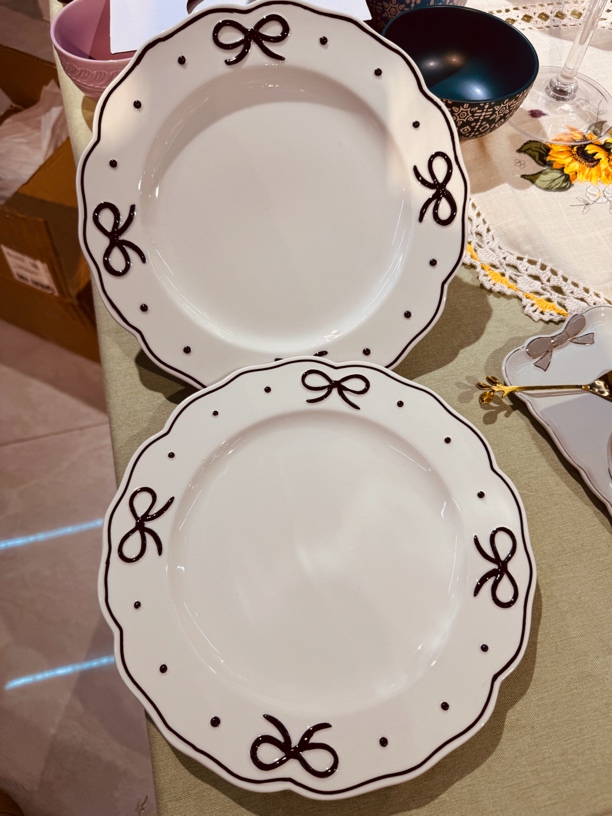 2个装外贸尾货10寸抓饭盘平盘