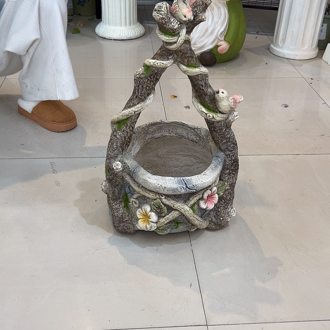 花园摆件红红火火