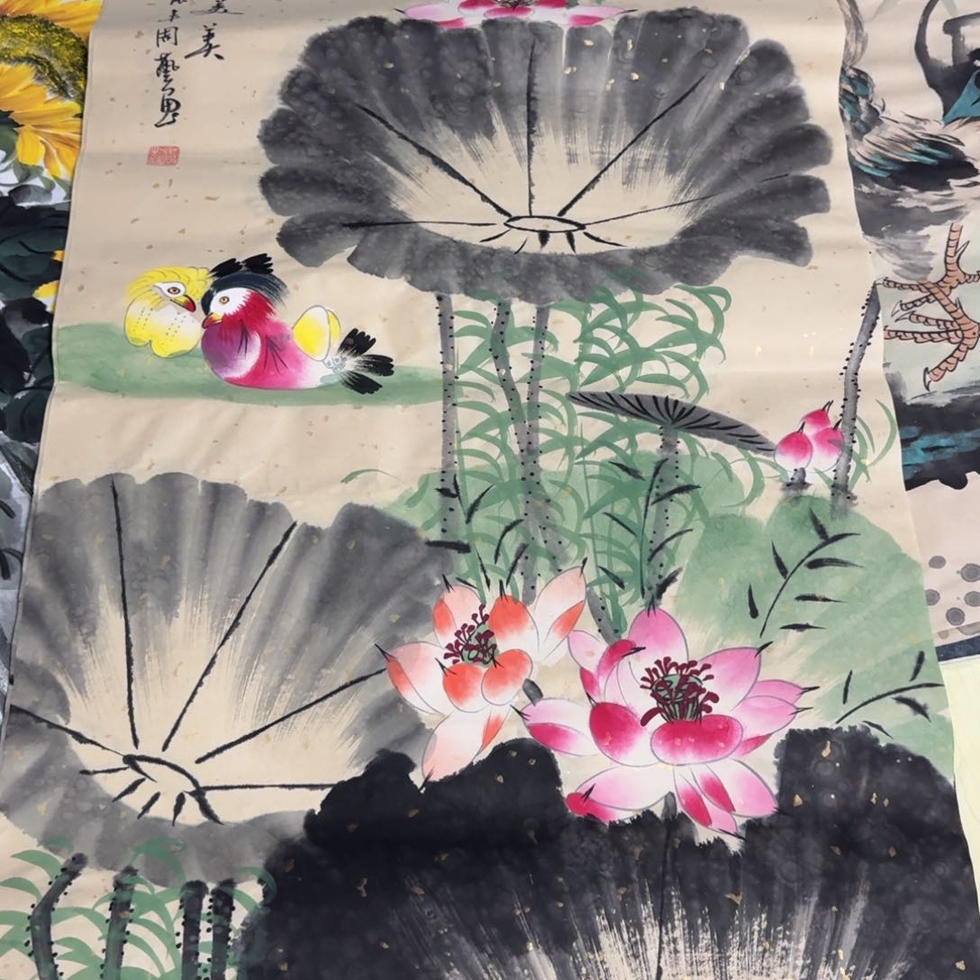 国画晓彤美术馆直播间