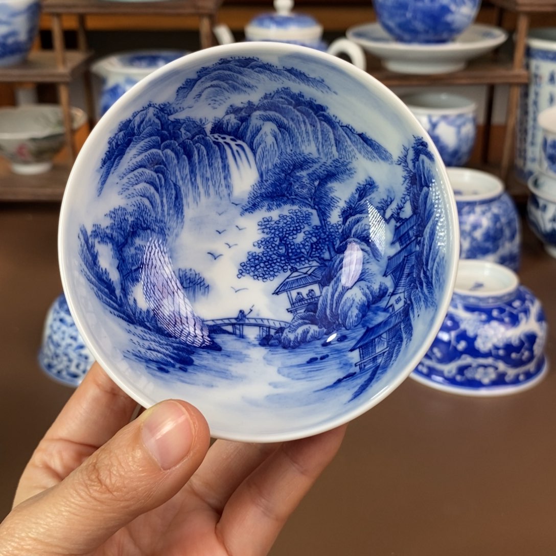 景德镇陶瓷手工手绘