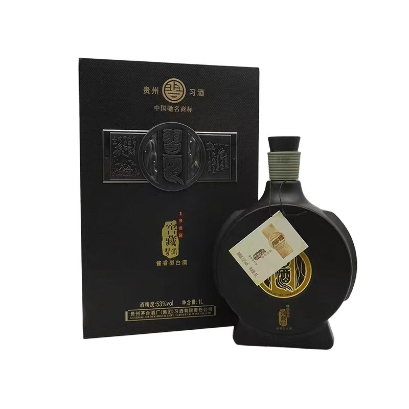 习酒2019年习酒窖藏19881L装白酒53度1000