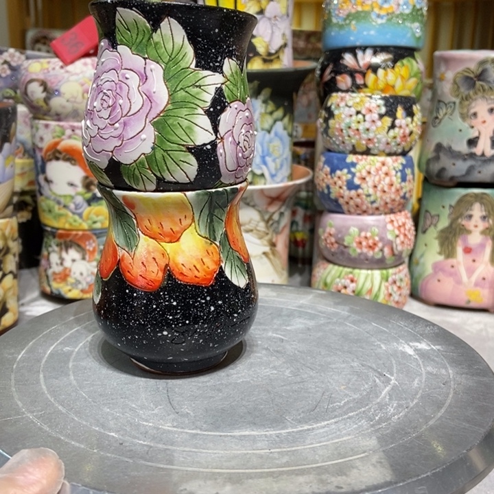 景德镇艺术手绘作品