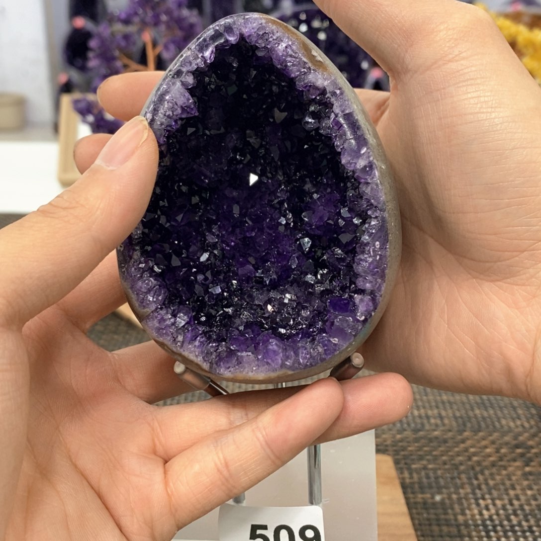偏***爱未镶嵌紫晶大型摆件（非配饰）