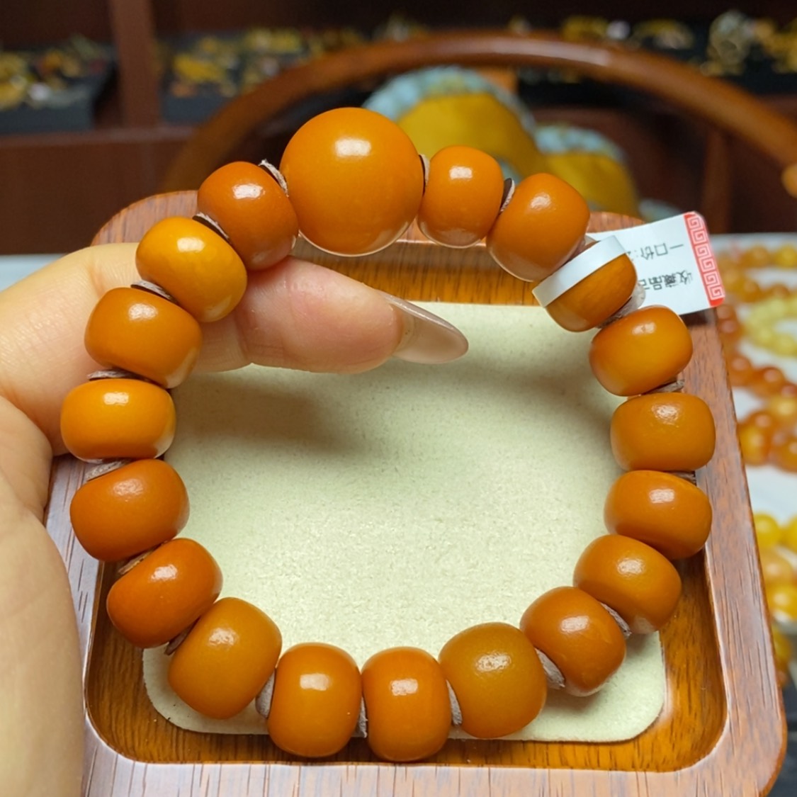 【闪购商品】蜜蜡手链未镶嵌手串