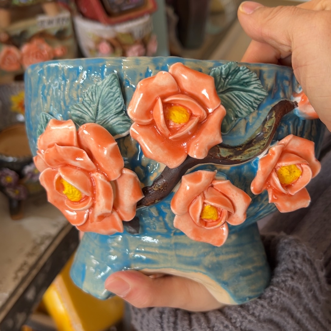 花盆，拍满20发货，退款拉黑