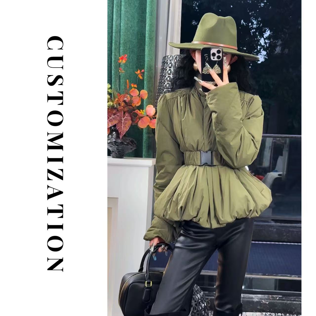 2025冬款羽绒服加厚款保暖时尚百搭羽绒服5011