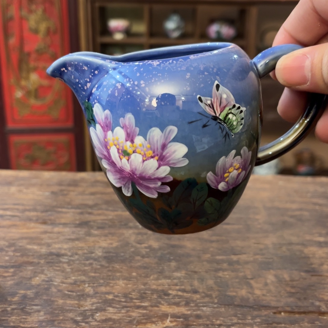 柴烧手工手绘陶瓷