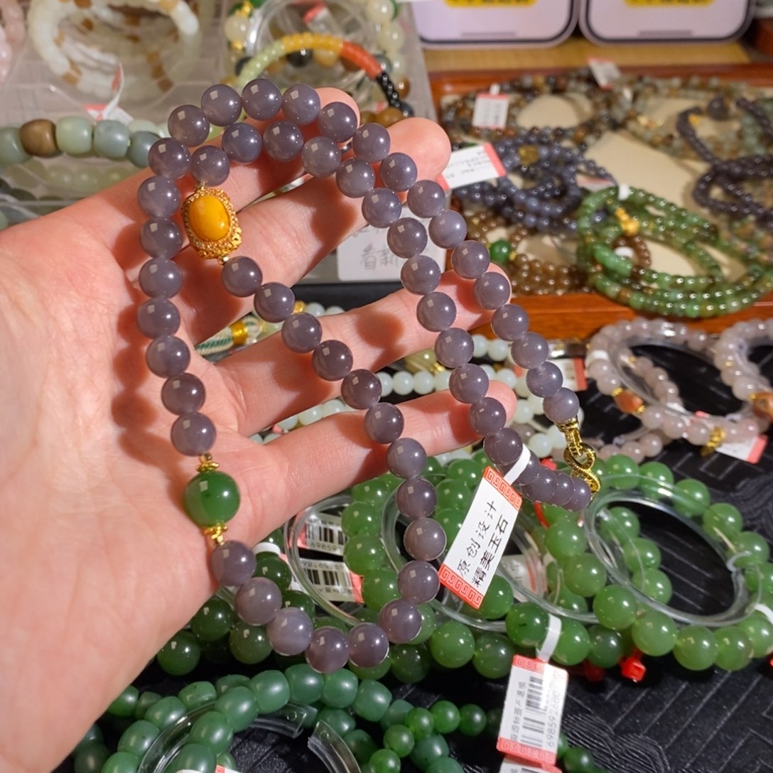 和田玉手链未镶嵌