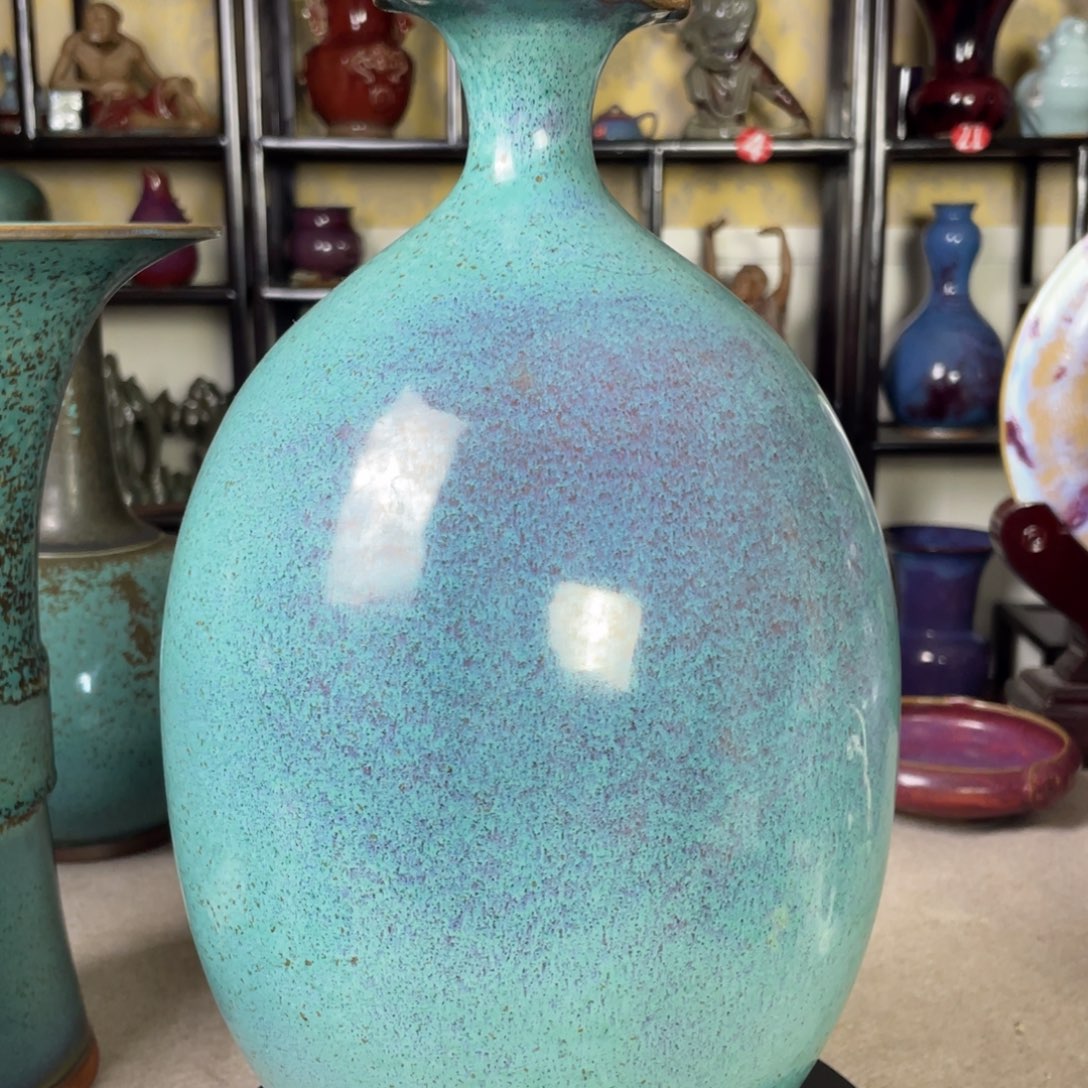 钧瓷艺术摆件炉钧