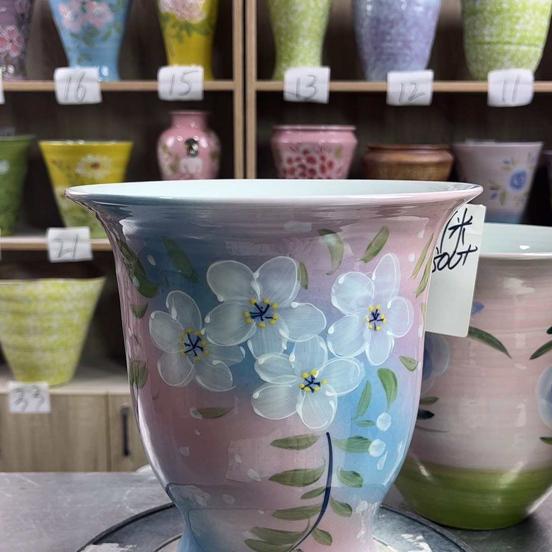 景德镇陶瓷花盆花盆