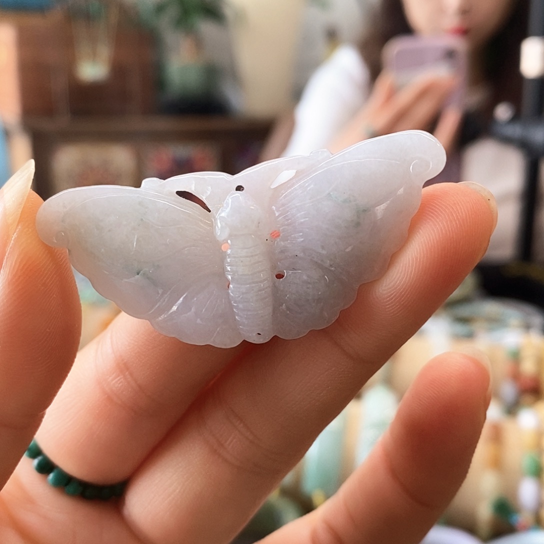 翡翠颈饰未镶嵌翡翠gua j