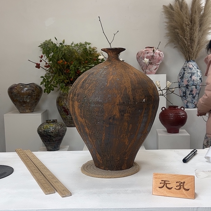 陶瓷花瓶高36口3