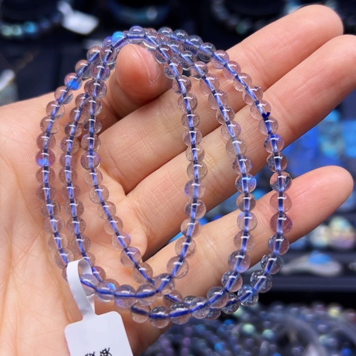 拉长石手串未镶嵌5左右