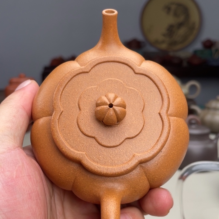 紫砂茶壶萧**雨宜兴紫砂壶工艺品