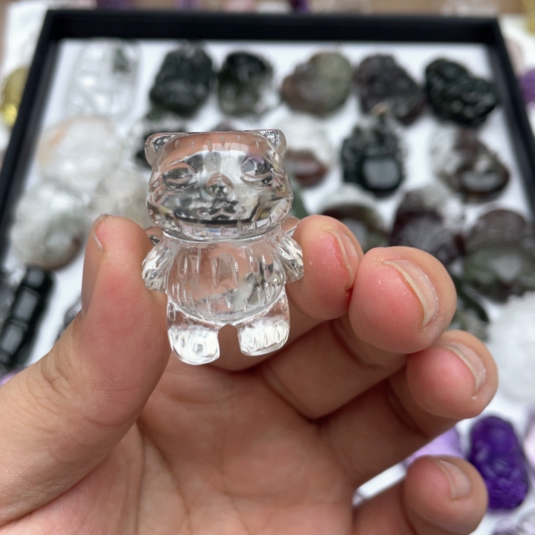 水晶吊坠(不含链)未镶嵌