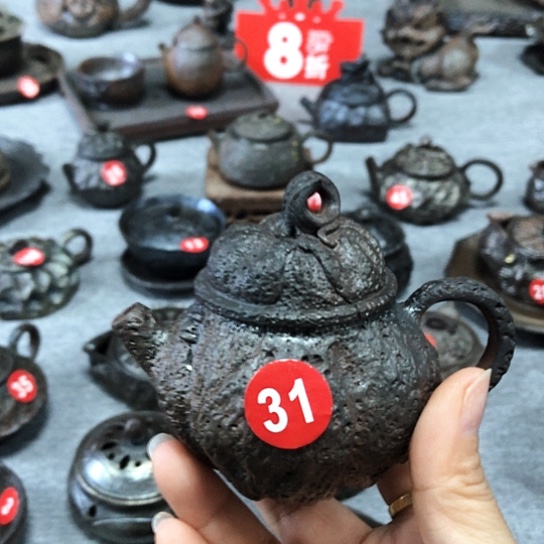 杯五一打8折全手捏柴烧茶器