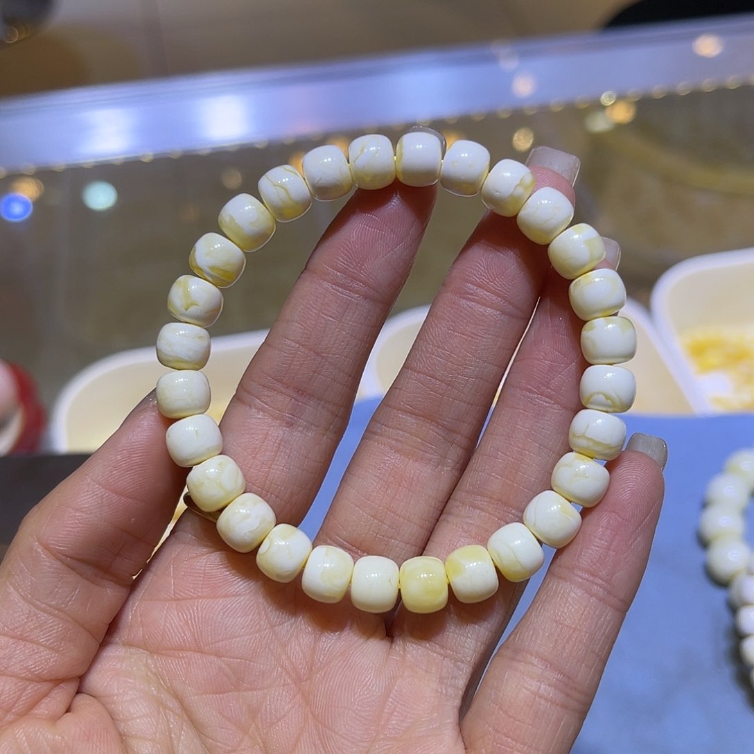 琥珀手链未镶嵌蜜蜡手串