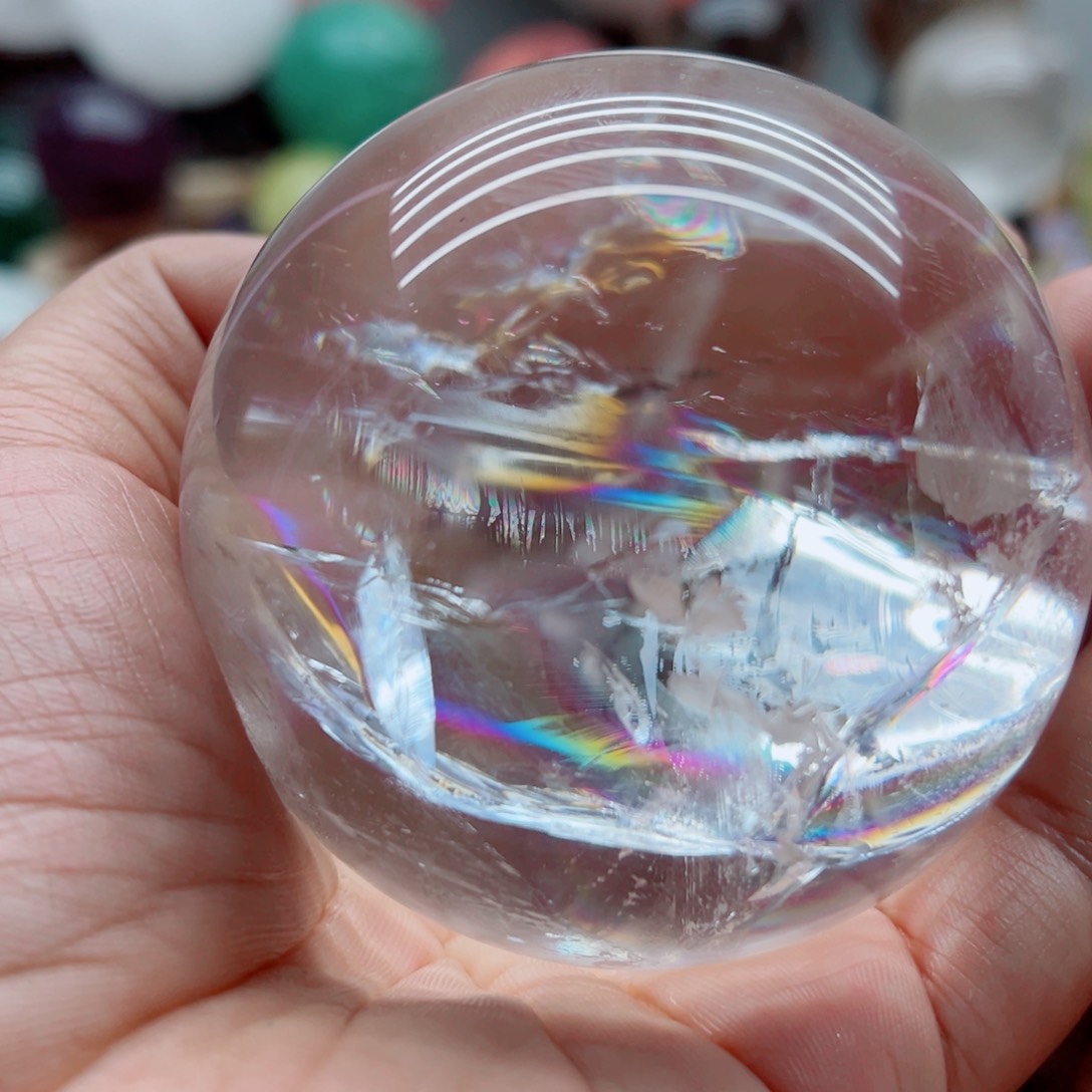 天然水晶未镶嵌水晶璃*曦