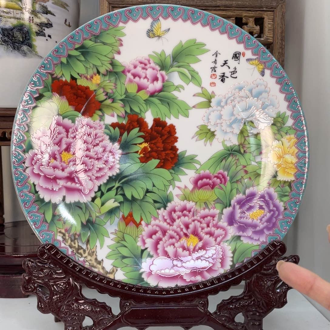 摆件景德镇陶瓷现代工艺品摆件