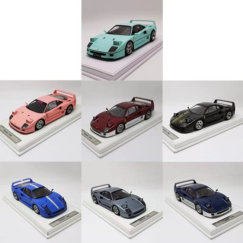 特价 GLmodel 1:18 法拉利Ferrari F40 仿真树脂汽车模型收藏摆件