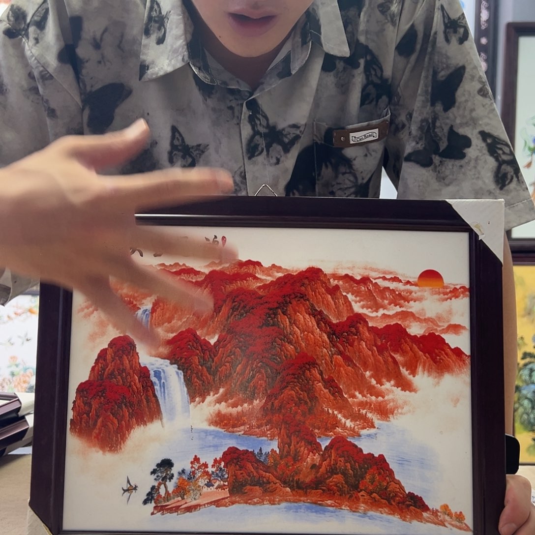 瓷片景德镇瓷板画