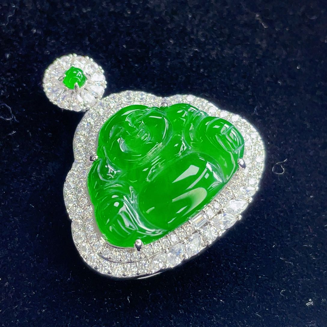 翡翠吊坠(不含链)未镶嵌