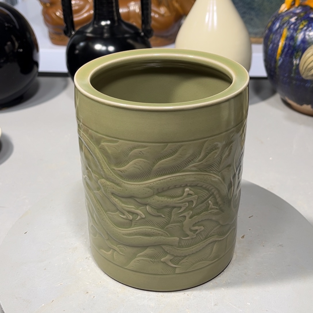 瓶越窑瓷器品相完美