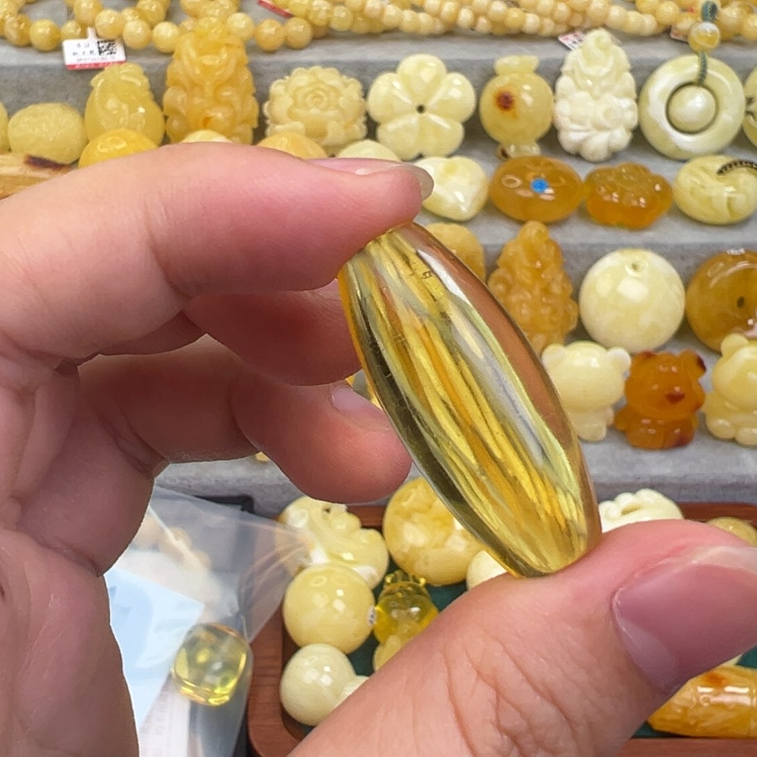 琥珀手链未镶嵌蜜蜡