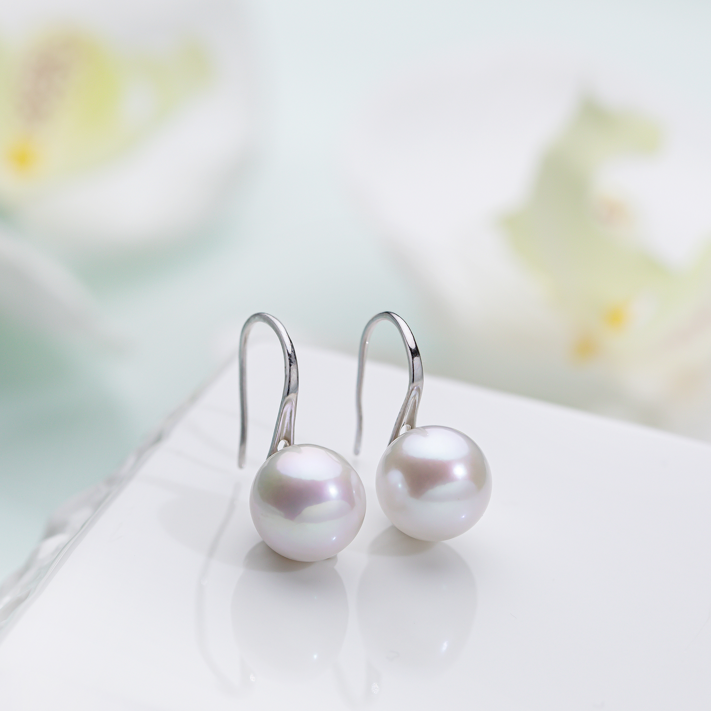 【爱摸鱼专属】S925银 淡水珍珠大点位正圆高跟鞋耳饰10-11mm