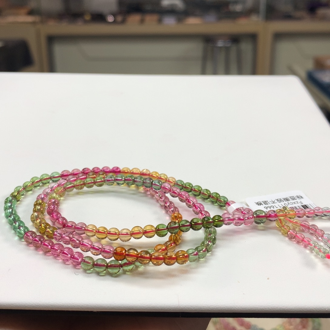 碧玺手链未镶嵌4➕