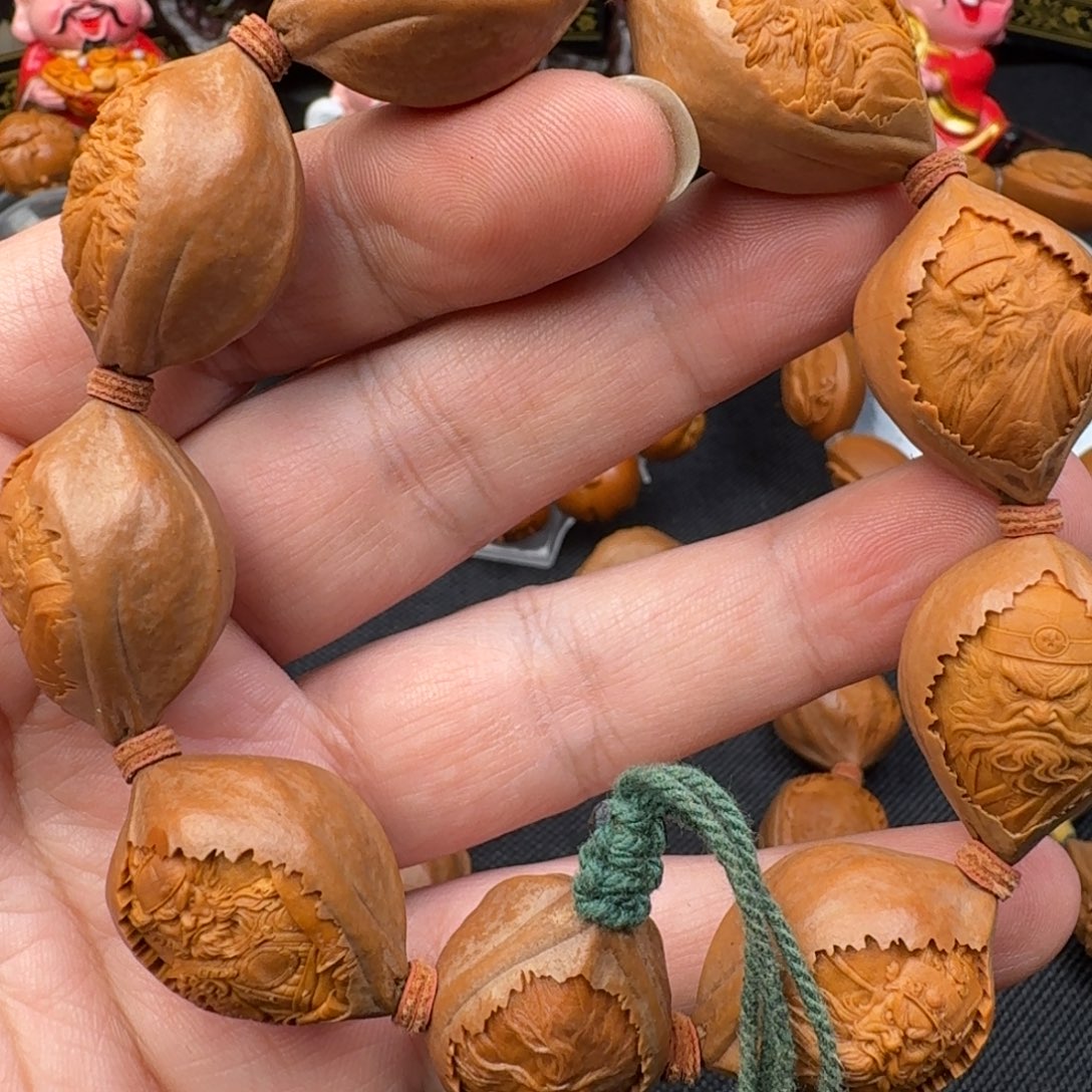 阿***波橄榄核手串/手链钟馗