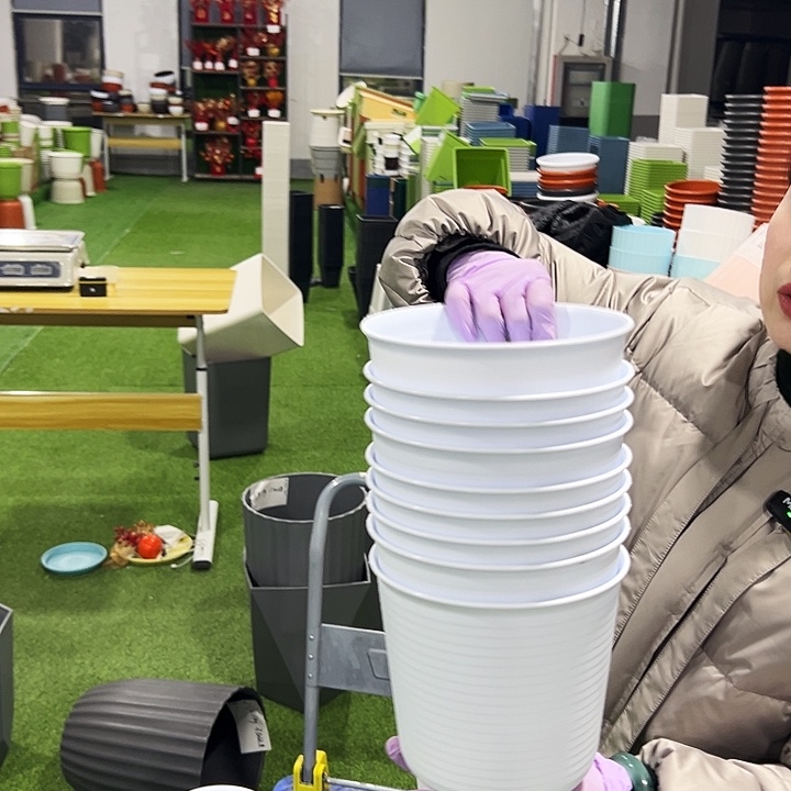 微瑕高陶口18高18白色10只无托