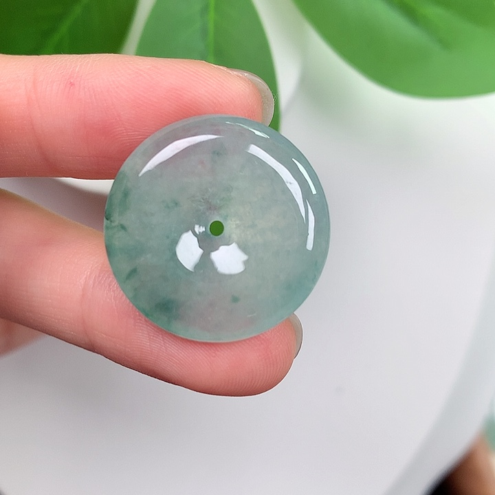 翡翠未镶嵌颈饰21/23.6-4.8mm