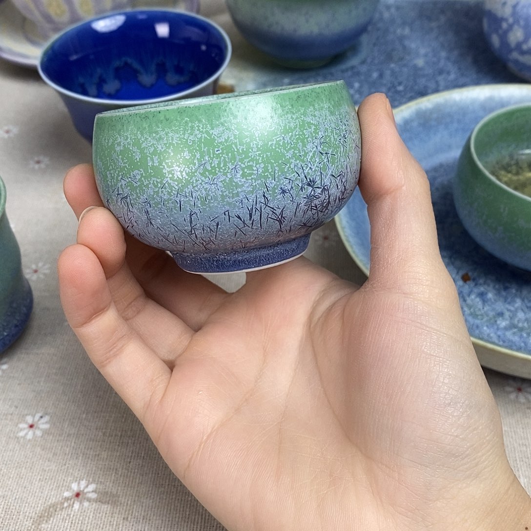 景德镇高温颜色釉杯