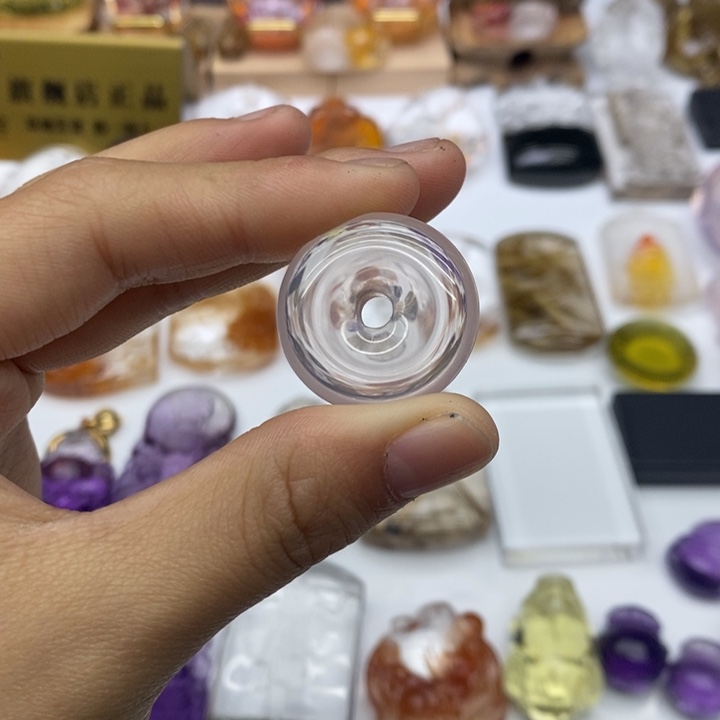 水晶颈饰未镶嵌定制