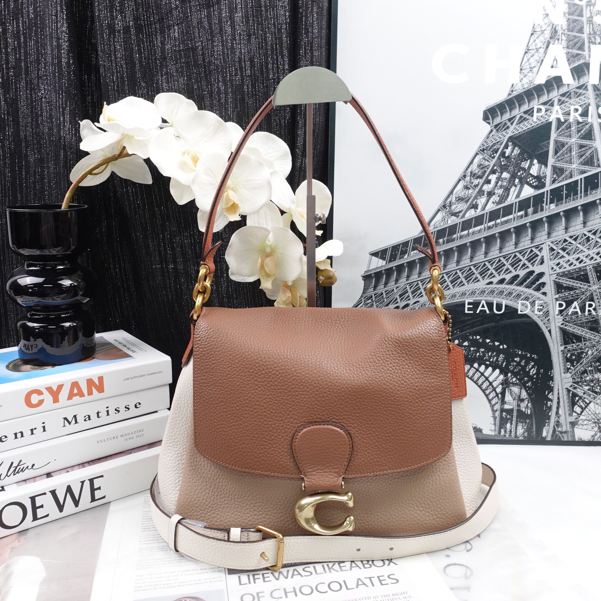 95新 COACH/蔻驰 单肩包/T20238718