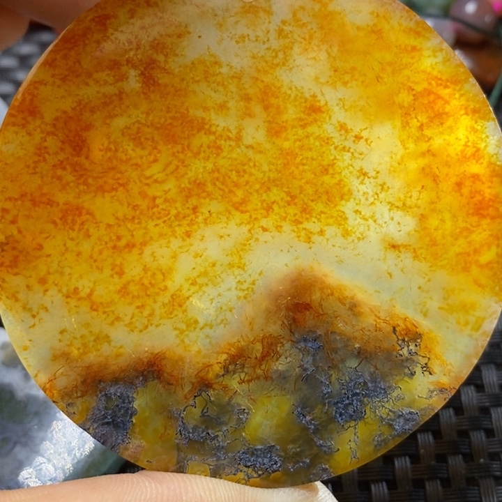 玛瑙/玉髓颈饰未镶嵌大*九