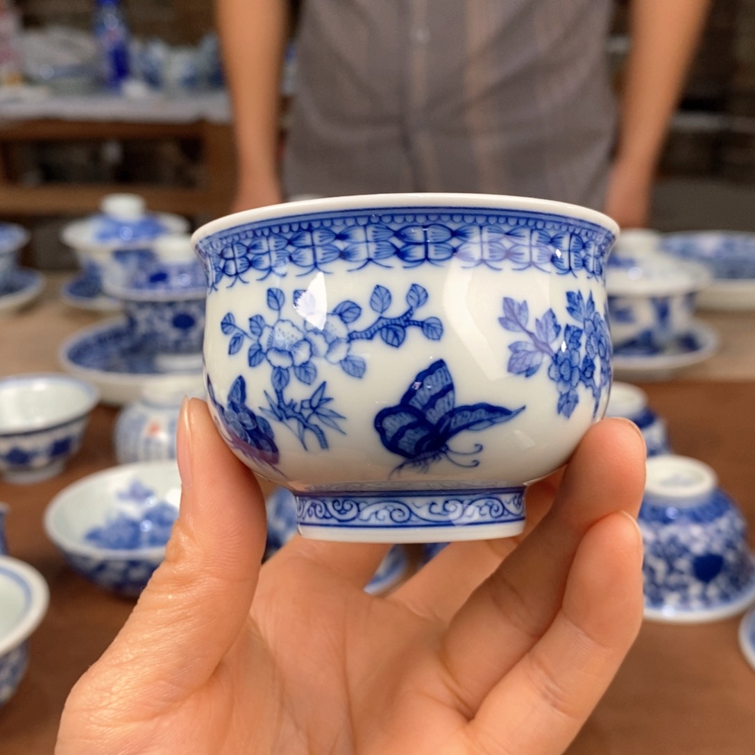 杯景德镇陶瓷手工手绘