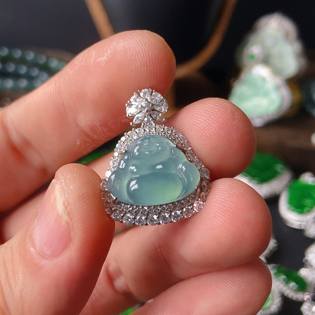 翡翠吊坠(不含链)未镶嵌926吊坠