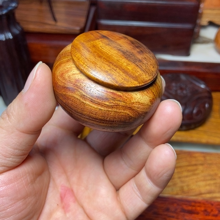 黄花梨/降香黄檀闻香罐