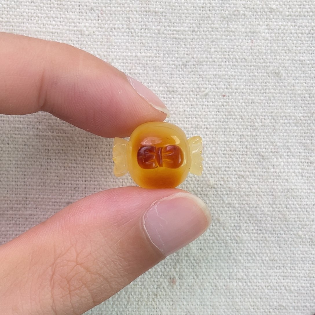 琥珀未镶嵌珠宝奇石糖果