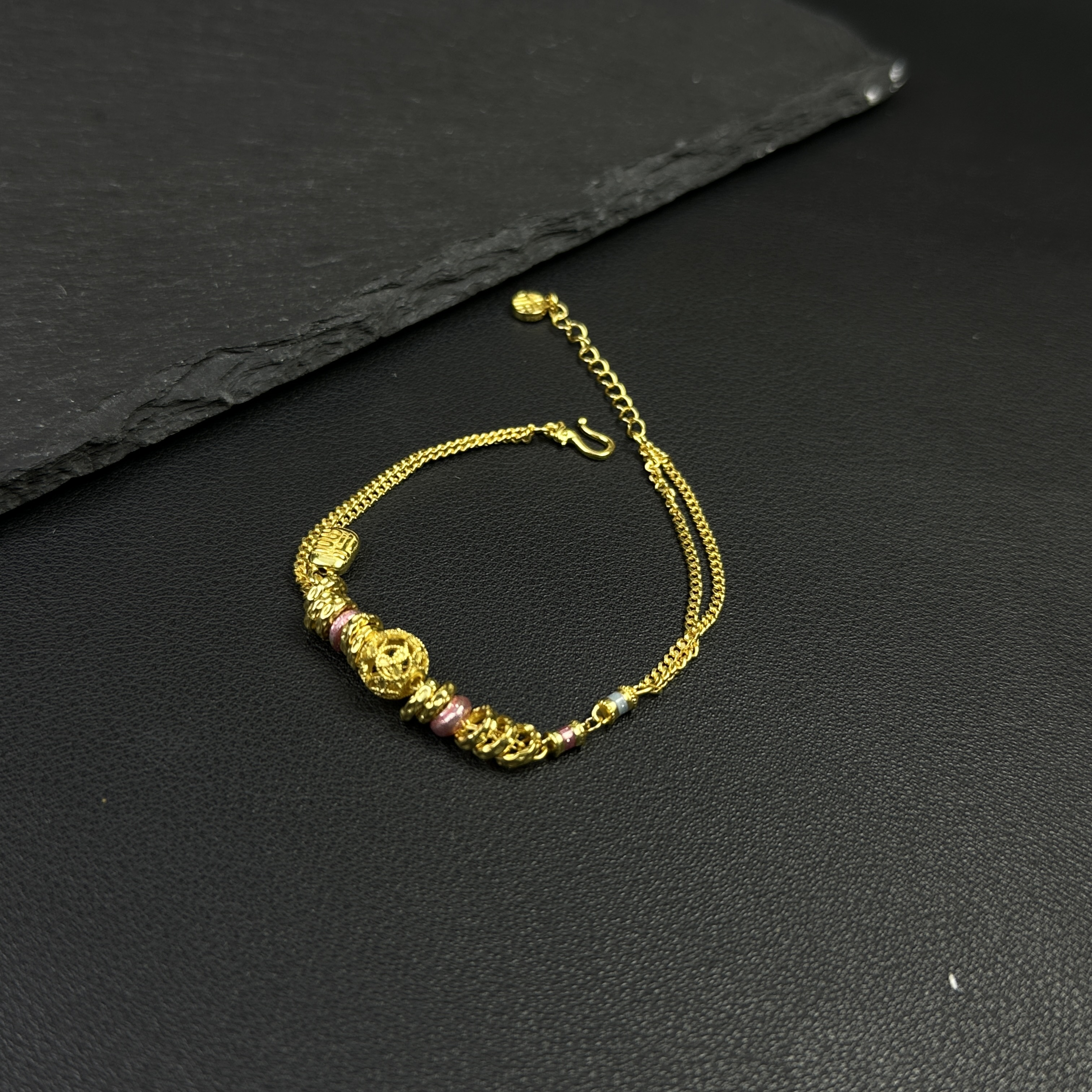 925银银制品 【铭记珠宝】S925银手链26-3DM249H331【多样性发一件】